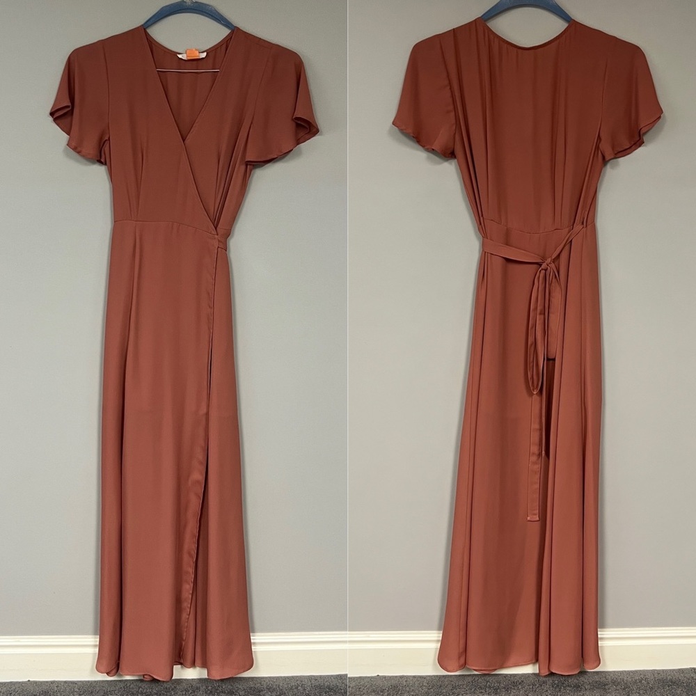 NWOT Bohme Spirit Hwy Wrap Maxi Dress